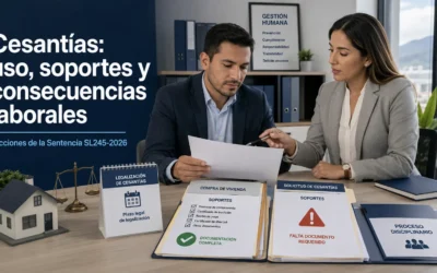 Uso indebido de las cesantías y despido con justa causa: lecciones de la Sentencia SL245-2026